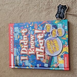 Search & Find I Didn't Know That! Hardback Kid's Book